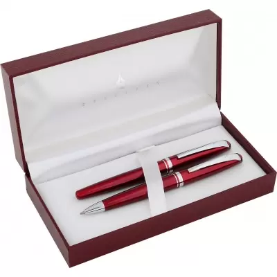 STEELPEN Truva Dolma & Tükenmez Kalem Seti Bordo 162