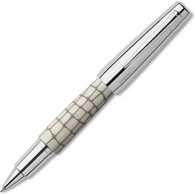 FABER-CASTELL E-Motion Kroko Roller Kalem Fildişi 148265