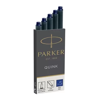 PARKER Quink Kartuş 5'li Kutu Mavi 1950384