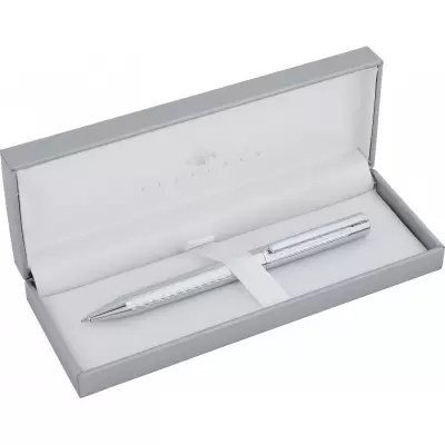 STEELPEN Noble Tükenmez Kalem Desenli Krom 292T