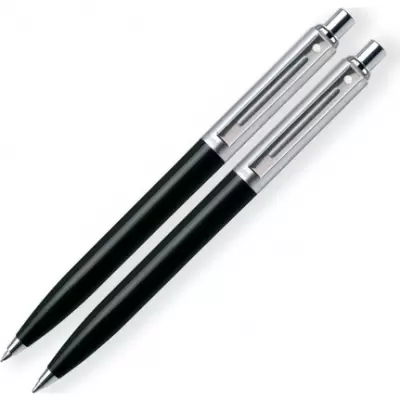 SHEAFFER Sentinel Tükenmez & Versatil Kalem Seti Krom Siyah 321-9