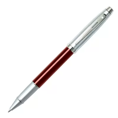 SHEAFFER 100 Serisi Roller Kalem Kırmızı Krom 9307-1