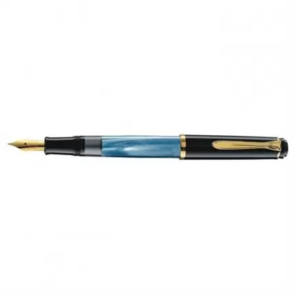 pelikan klasik dolma kalem sedef mavi m200