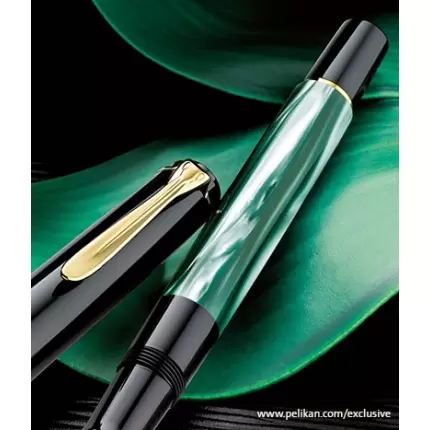 pelikan klasik dolma kalem sedef yesil m200