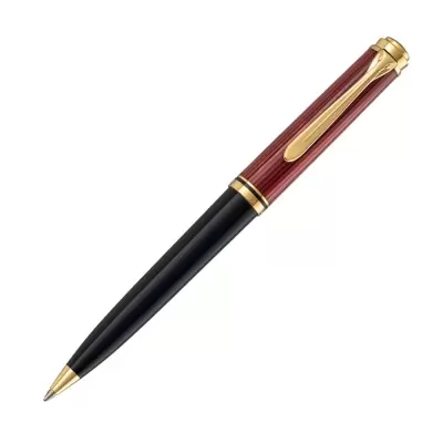 PELİKAN Souveran Tükenmez Kalem Bordo Siyah K600