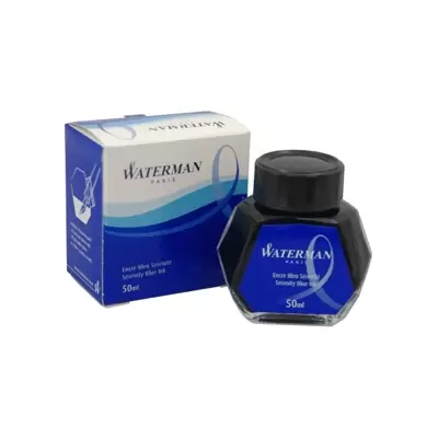 WATERMAN Şişe Mürekkep 50ml. Mavi