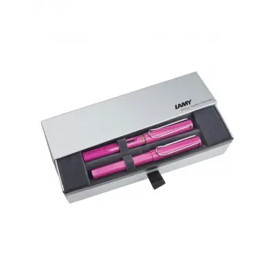 LAMY Safari Dolma Kalem & Roller Kalem Seti Pembe 13P-M-313P