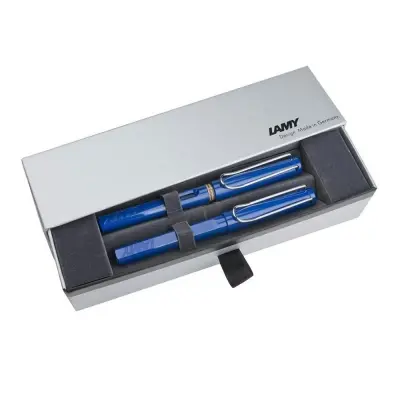 LAMY Safari Dolma Kalem & Roller Kalem Seti Mavi 14-M-314