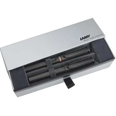 LAMY Safari Dolma Kalem & Roller Kalem Seti Mat Siyah 17-M-317