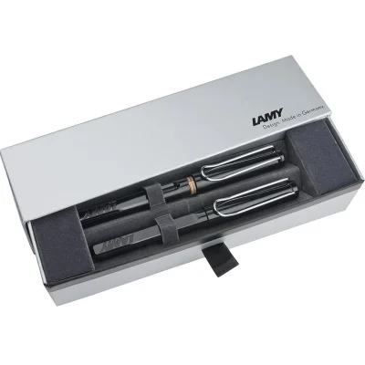 LAMY Safari Dolma Kalem & Roller Kalem Seti Siyah 19S-M-319S