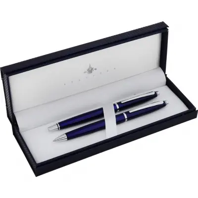 STEELPEN Oscar Roller & Tükenmez Kalem Seti Lacivert 2402RT