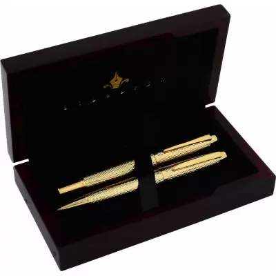 STEELPEN World Dolma & Tükenmez Kalem Seti Gold 273