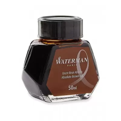 WATERMAN Şişe Mürekkep 50ml. Kahverengi