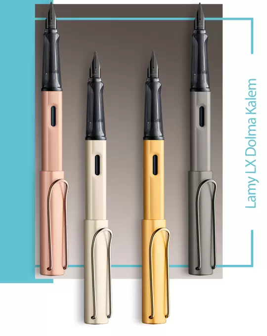 LAMY LX Dolma Kalem Rose Gold Kaplama 76