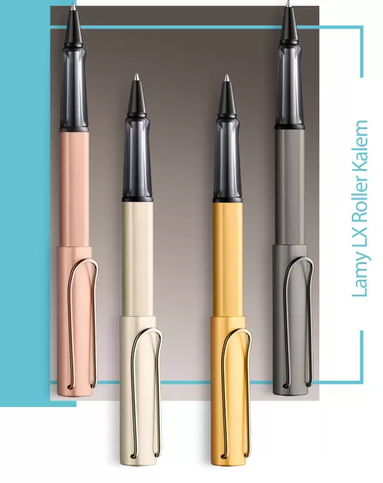 LAMY LX Roller Kalem Rose Gold Kaplama 376