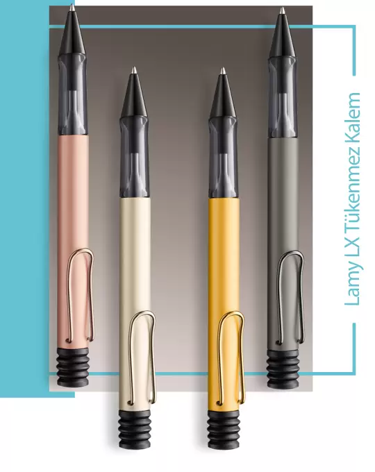 LAMY SAFARİ Tükenmez Kalem Rose Gold Kaplama 276