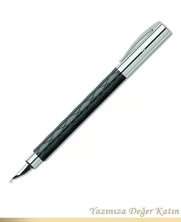 FABER-CASTELL Ambition Rhombus Dolma Kalem Siyah 148920