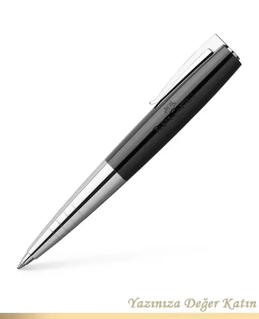 FABER-CASTELL Loom Piano Siyah Tükenmez Kalem 149310