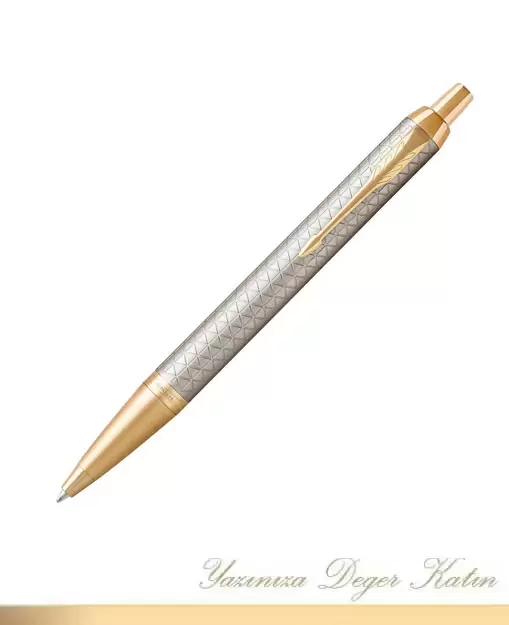 PARKER IM PREMIUM Gri GT Tükenmez Kalem 1931687